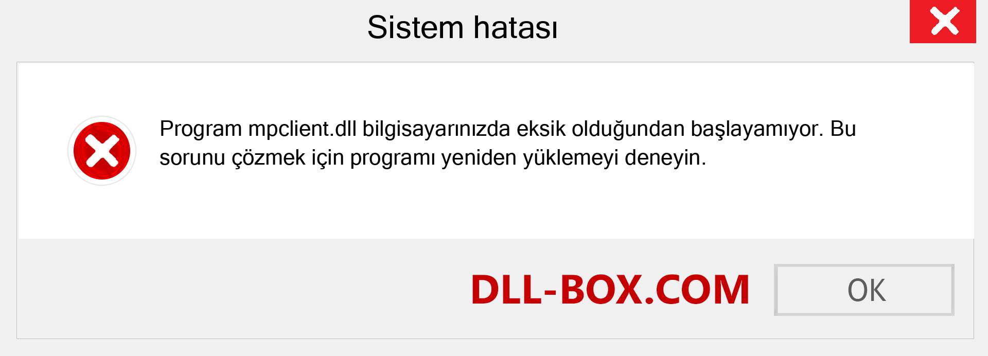 mpclient.dll dosyası eksik mi? Windows 7, 8, 10 için İndirin - Windows'ta mpclient dll Eksik Hatasını Düzeltin, fotoğraflar, resimler